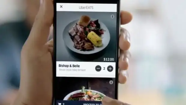 UberEATS, служба доставки еды Uber, официально открывается