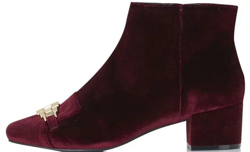Бархатные сапоги Topshop, £39.00