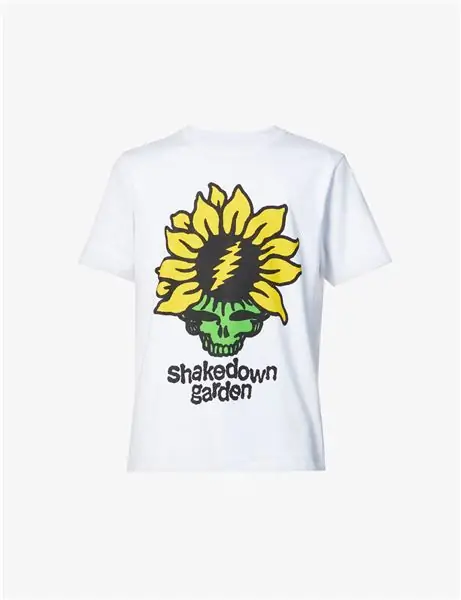 Grateful Dead x Garden Centre, футболка свободного кроя из органического хлопка с графическим принтом, 45 фунтов стерлингов