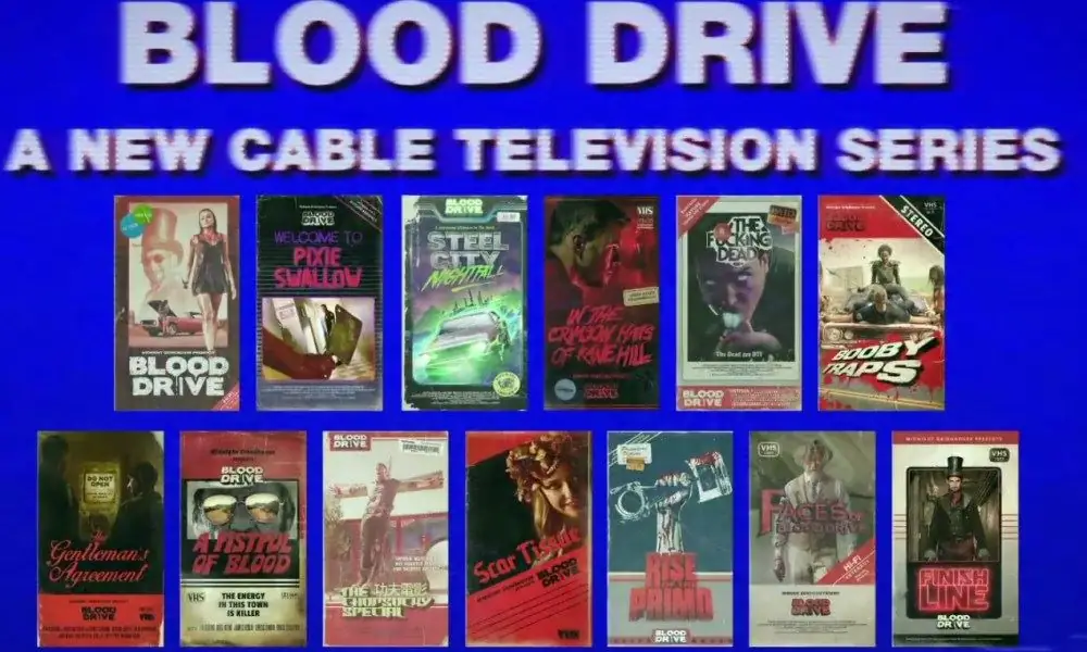 [Эксклюзив] Новый трейлер канала Syfy "Blood Drive" с фильмами ужасов VHS