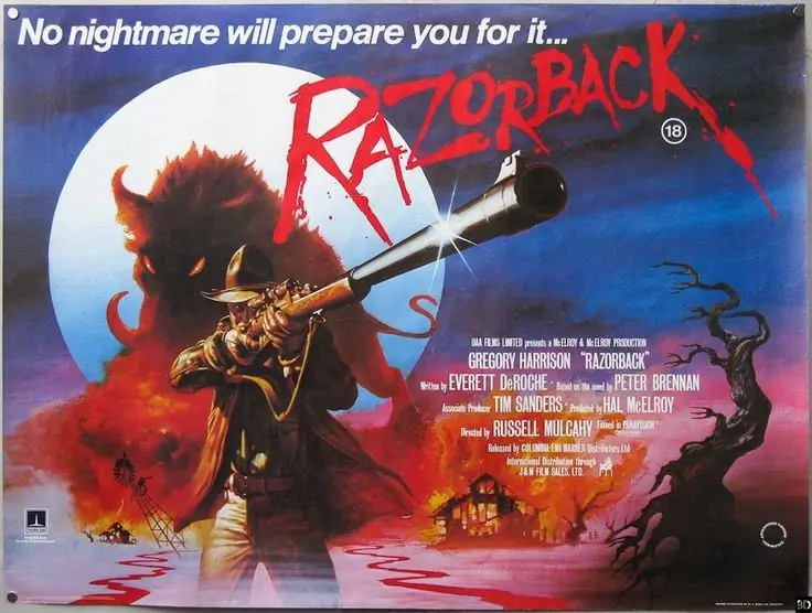 Австралийский фильм ужасов 'Razorback' получит новый Blu