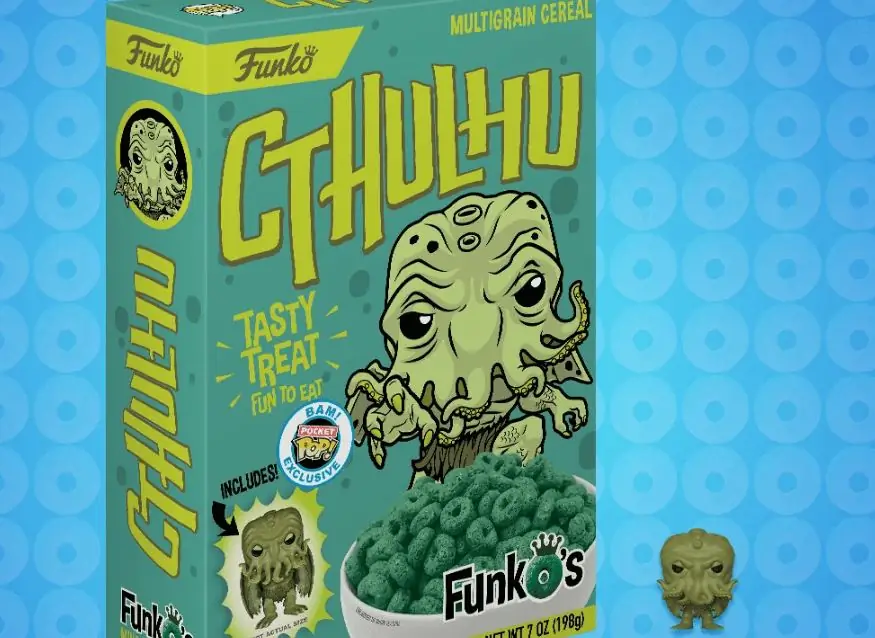 Успокойте стариков хлопьями Funko Cthulhu в августе этого года