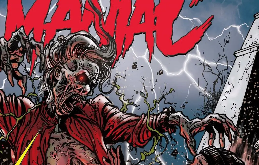 [Эксклюзив] Посмотрите обложку третьего выпуска серии комиксов «Маньяк» от Eibon Press