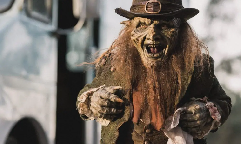 Еще один кадр с Линденом Порко в фильме «Возвращение Лепрекона»