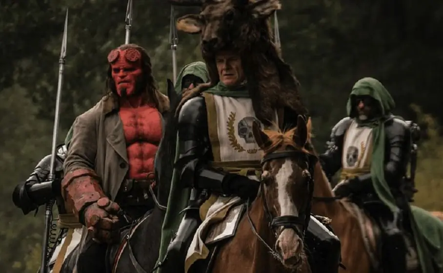 Новое изображение «Хеллбоя» представляет комикс, верную адаптацию сюжетной линии «Дикой охоты»