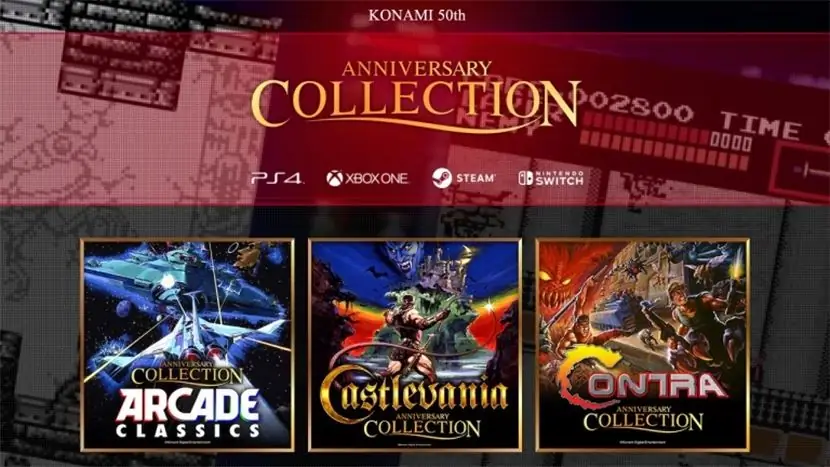 Konami объявляет о трех юбилейных коллекциях, включая «Castlevania»