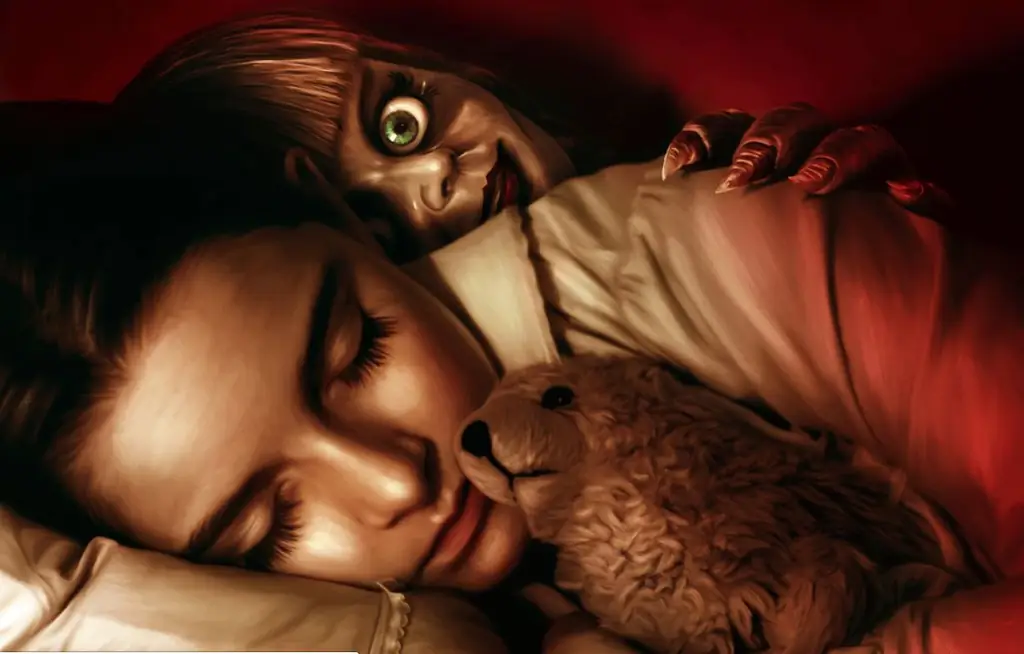 Новый постер «Аннабель возвращается домой» такой, что напугал бы ребенка