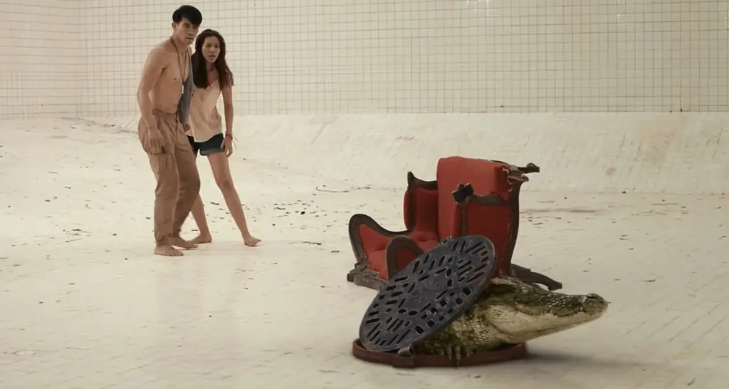 Очень интересный фильм ужасов о крокодилах этого года «Бассейн» теперь транслируется на Amazon Prime