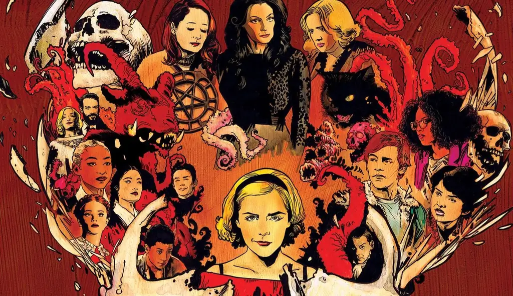 Waxwork Records переносит саундтрек "Леденящие душу приключения Сабрины" на винил "Satanic Splatter"