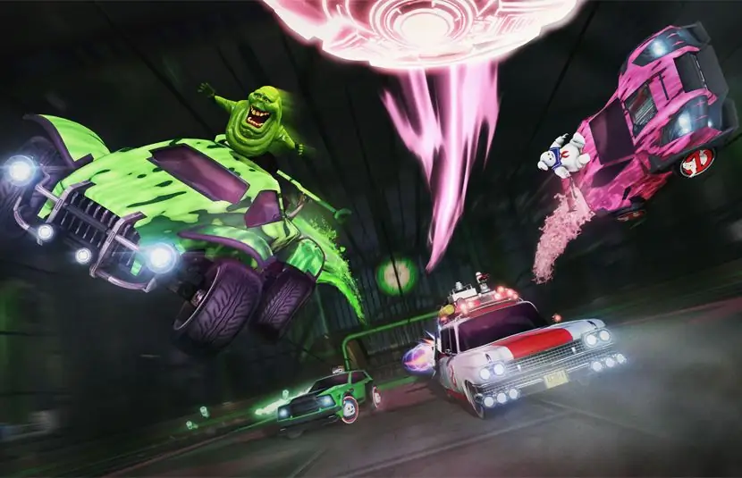 «Охотники за привидениями» возвращаются в «Ракетную лигу» в событии Haunted Hallows