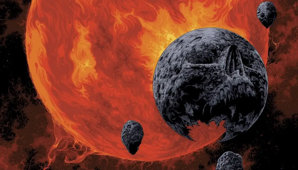 НАСА рассказывает вам о загадочных астрономических явлениях с помощью искусственных постеров к фильмам ужасов