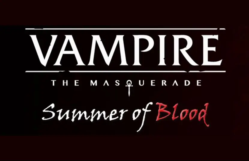 Modiphius предлагает ограниченные наборы «Vampire: The Masquerade» для летних игр
