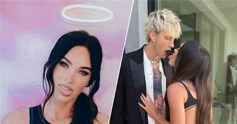 «Проблемы с папой» Меган Фокс вызвали крик Кринги от Machine Gun Kelly