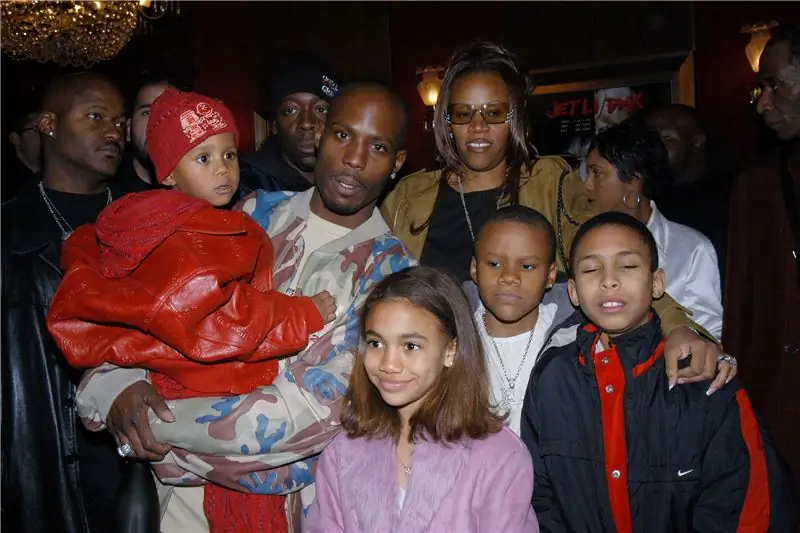 DMX со своими детьми DMX со своими детьми