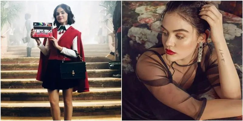 Люси Хейл: 10 лучших образов в Instagram