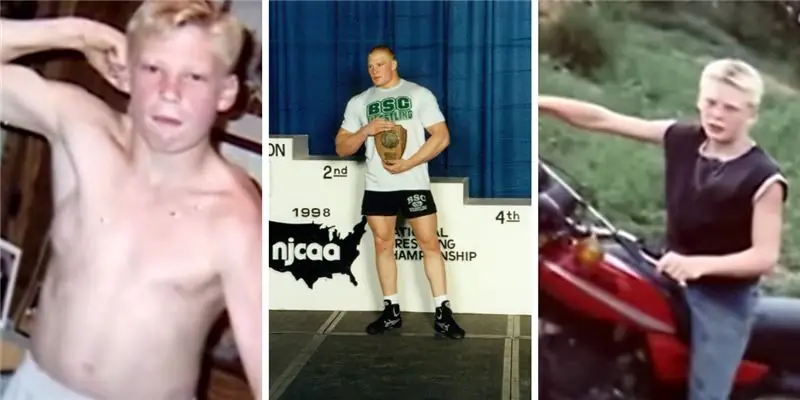 Фотографии Брока Леснара до его славы в WWE