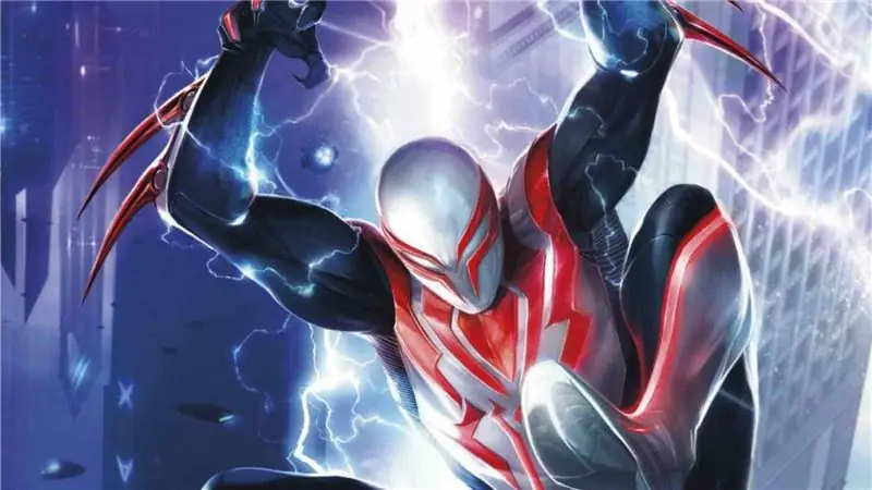 Белый костюм Человека-паука 2099