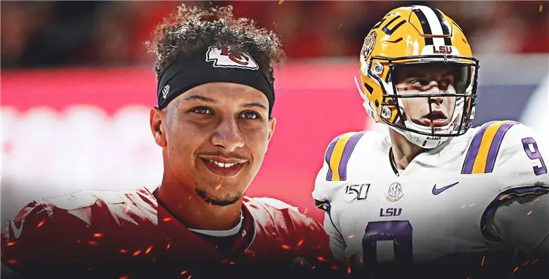 У Патрика Махоумса маленькие руки, как у победителя Heisman Trophy Джо Берроу У Патрика Махоумса маленькие руки, как у победителя Heisman Trophy Джо Берроу