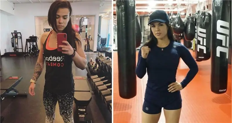15 женщин-бойцов UFC на тренировках и в спортзале