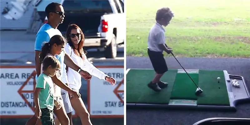 15 вещей, которые фанаты не знают о том, как Тайгер Вудс воспитывает своего сына, Чарли Акселя