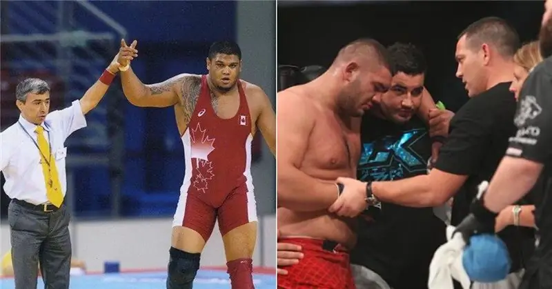 17 фотографий звезд WWE в других видах спорта до их славы