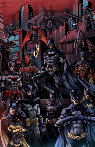 The Bat-Family и альтернативные версии Batman Fanart