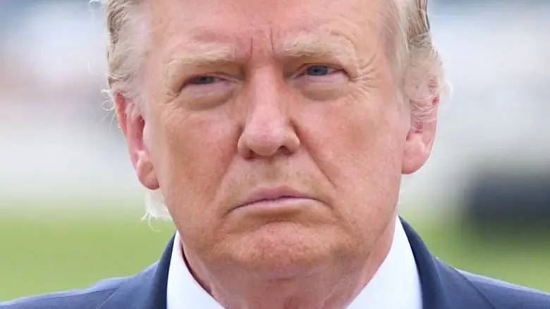 Дональд Трамп смотрит