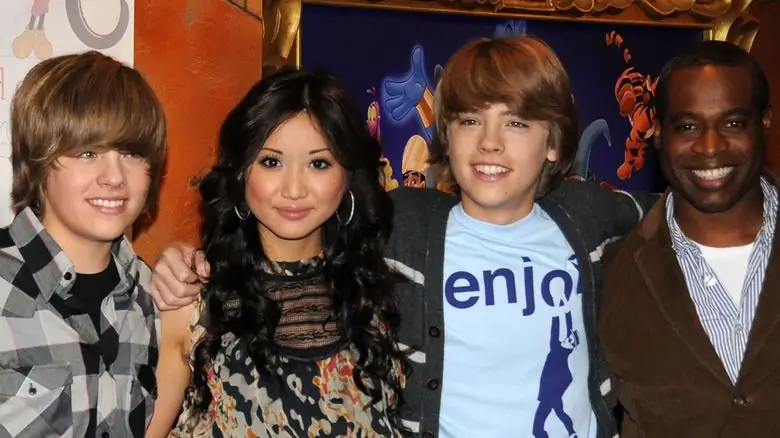 Звезды Бренды Сонг и Suite Life Звезды Бренды Сонг и Suite Life