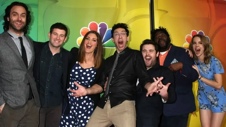 Актерский состав Undateable на мероприятии NBC Актерский состав Undateable на мероприятии NBC
