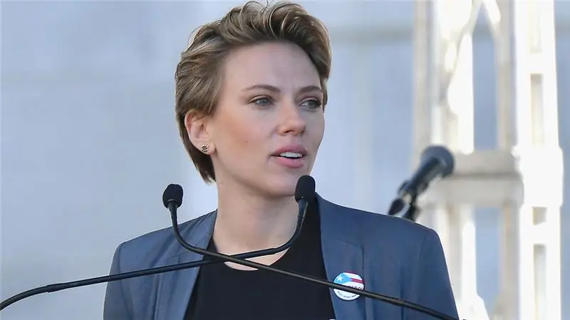 Скарлетт Йоханссон на Женском марше