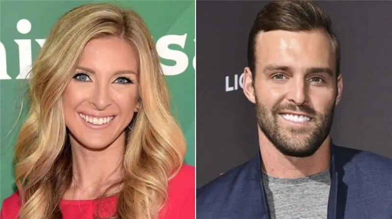 Линдси Крисли и Робби Хейс позируют на мероприятиях в разделенном изображении