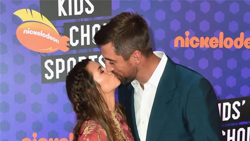 Даника Патрик и Аарон Роджерс