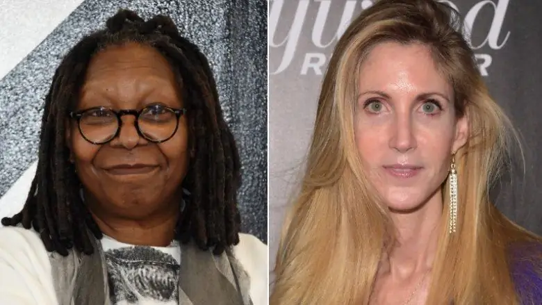 Вупи Голдберг и Энн Коултер