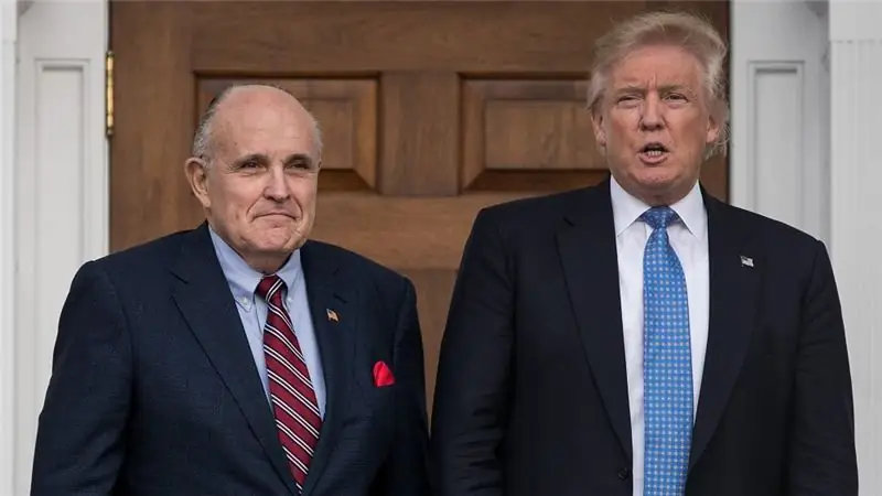 Руди Джулиани, Дональд Трамп Руди Джулиани, Дональд Трамп