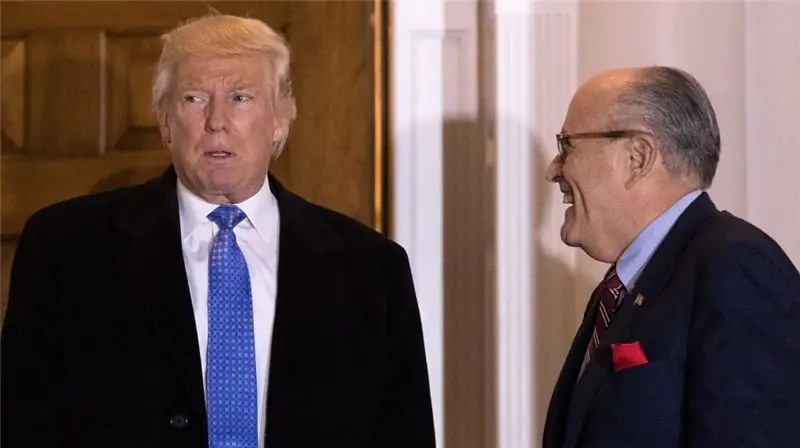 Дональд Трамп, Руди Джулиани Дональд Трамп, Руди Джулиани