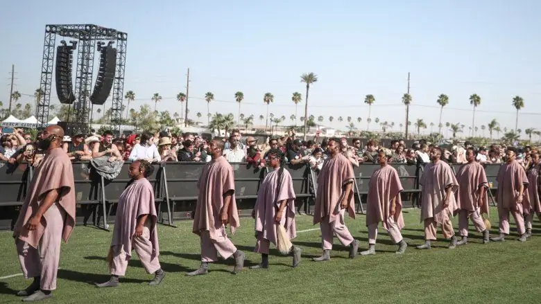 Воскресная церковная служба Канье Уэста на Coachella 2019