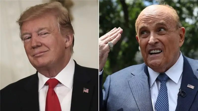 Дональд Трамп и Руди Джулиани