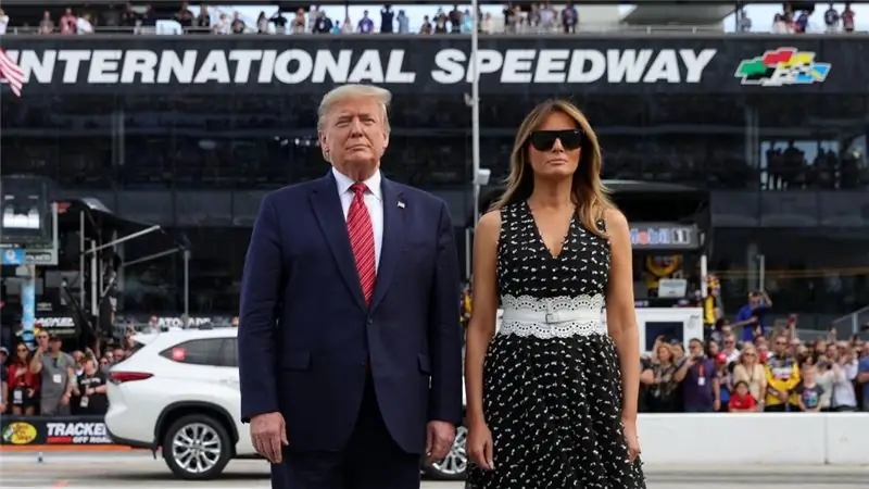 Мелания и Дональд Трамп