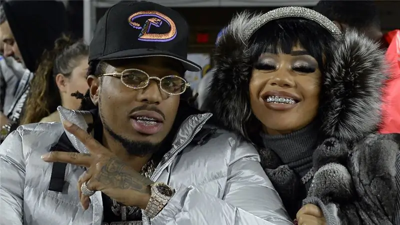 Saweetie и Quavo на игре B altimore Ravens Saweetie и Quavo на игре B altimore Ravens