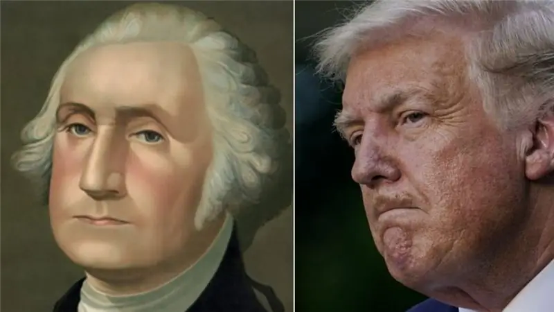 Джордж Вашингтон, Дональд Трамп Джордж Вашингтон, Дональд Трамп
