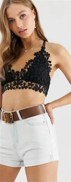 10 asos 38, 99. Черный бюстгальтер Asos