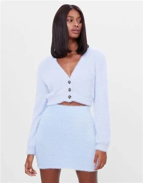 Меховая куртка, Bershka Меховая куртка, Bershka