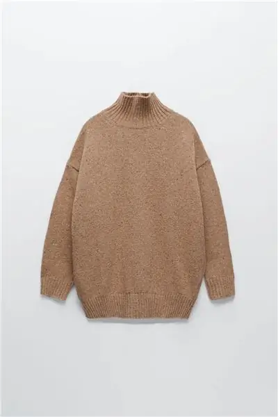 Вязаный свитер Zara с шерстью