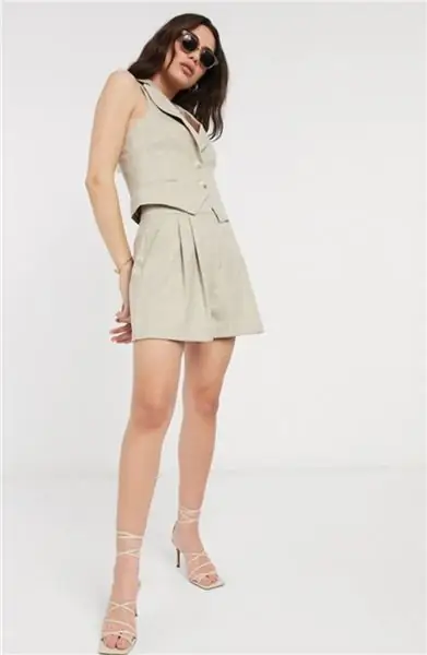 Жилет и шорты в тон от Asos
