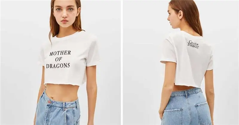 Bershka выпускает футболку «Игра престолов», которую вы будете носить, даже если не будете смотреть сериал