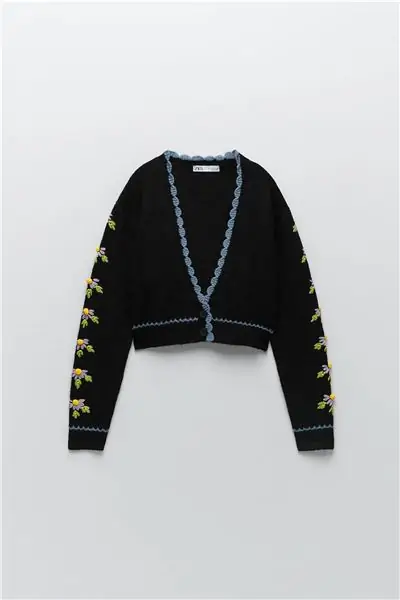 zara-вязаный кардиган zara-вязаный кардиган