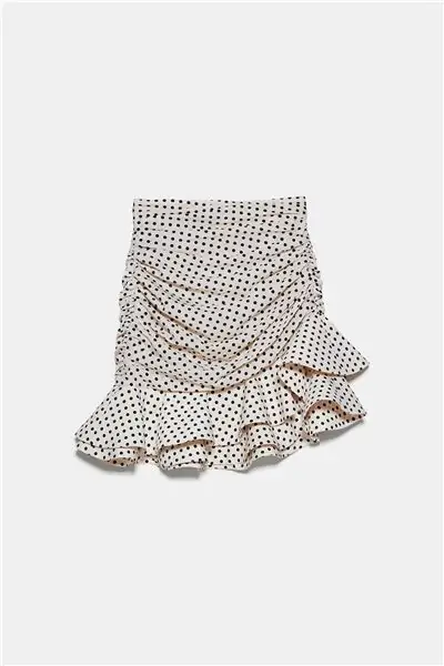 2772907727 6 1 1. Мини-юбка в горошек, Zara 2772907727 6 1 1. Мини-юбка в горошек, Zara