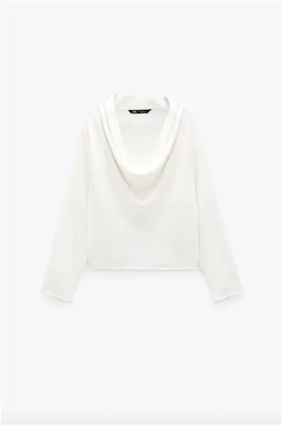 струящаяся блузка Zara