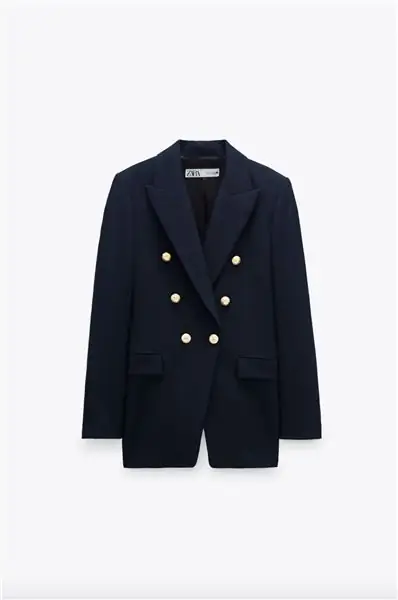 Синий блейзер Zara