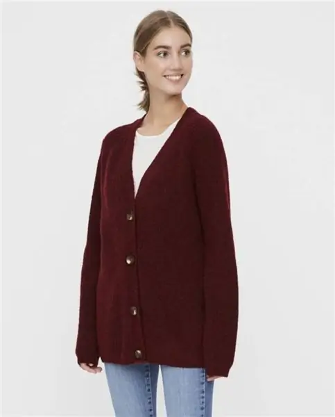 Шерстяной кардиган с пуговицами, Vero Moda